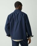 Theory Chore Coat In Stretch Cotton Outerwear Men Baltic - 3