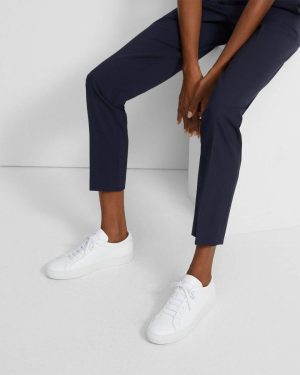 Theory Common Projects Women's Original Achilles Sneakers White Women Shoes - 1
