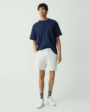 Theory Curtis Drawstring Short In Precision Ponte Fog Pants Men - 1
