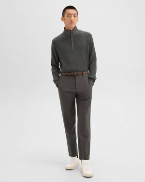 Theory Dusk Pants Relaxed Pant In Wool Gabardine Men - 1
