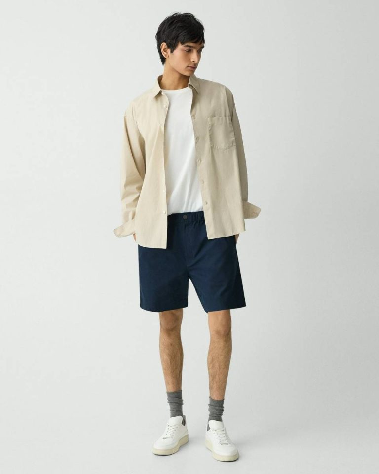 Theory Earl Grey Men Weekend Shirt In Cotton Shirts - 5