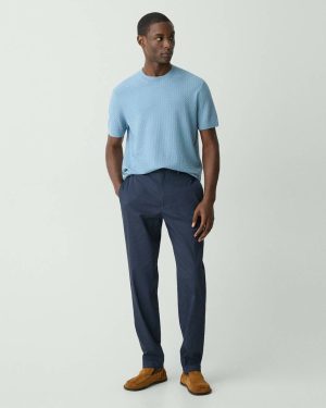 Theory Eclipse Pants Men Curtis Drawstring Pant In Good Linen - 1