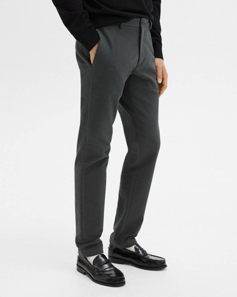 Theory Graphite Pants Men Zaine Pant In Moleskin Twill - 4