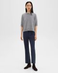 Theory Hickory Women Zip Bootie In Suede Shoes - 1