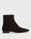 Theory Hickory Women Zip Bootie In Suede Shoes - 2