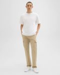 Theory Men Khaki Straight Cargo Pant In Stretch Cotton Twill Pants - 1