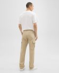 Theory Men Khaki Straight Cargo Pant In Stretch Cotton Twill Pants - 3