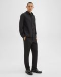 Theory Men Overshirt In Wool-Blend Twill Black Shirts - 5