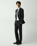 Theory Men Pants Black Mayer Tuxedo Pant In Stretch Wool - 1
