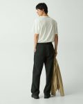 Theory Pants Black Men Pleated Drawstring Pant In Cotton-Blend - 3