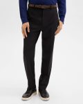 Theory Pants Relaxed Pant In Wool Gabardine Men Black - 4