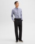 Theory Relaxed Pant In Gabardine Men Pants Black - 2