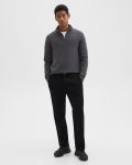 Theory Relaxed Pant In Light Bilen Men Black Pants - 1