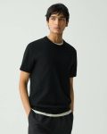 Theory Soris Tee In Light Bilen Men Black Sweaters + Cardigans - 1