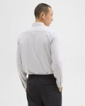 Theory Sylvain Shirt In Structure Knit Men Shirts Vapor - 3