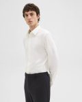 Theory Sylvain Shirt In Structure Knit Shirts White Men - 2