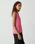 Theory Tops Bright Pink Shell Top In Silk Georgette Women - 2