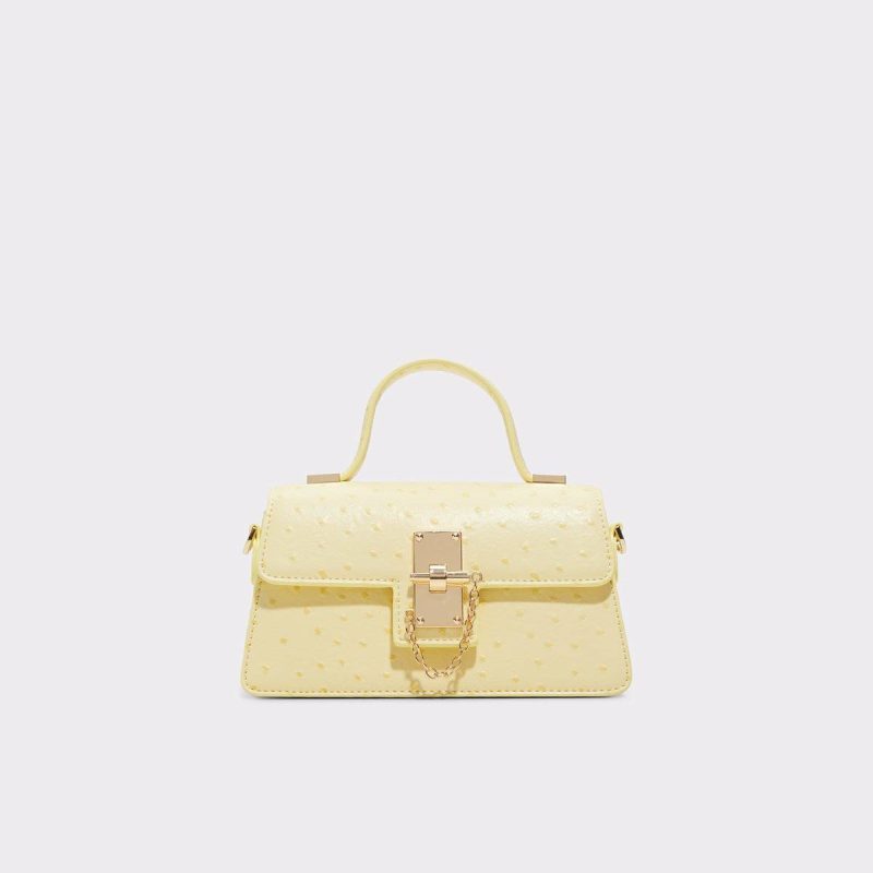 Top Handle Bags Aldo Callunaax Light Yellow Women's Top Handle Bags Light Yellow Women - 1