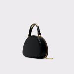 Top Handle Bags Black Overflow Aldo Women Prixiax Black Overflow Women's Top Handle Bags - 2