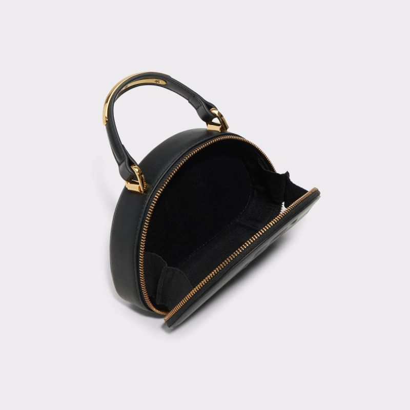 Top Handle Bags Black Overflow Aldo Women Prixiax Black Overflow Women's Top Handle Bags - 3