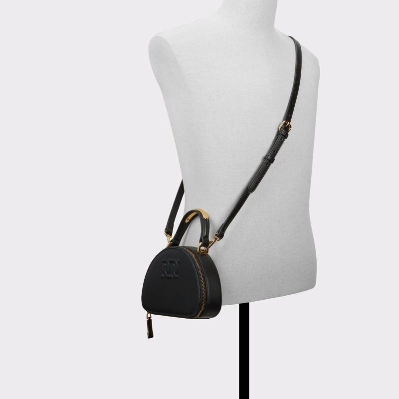 Top Handle Bags Black Overflow Aldo Women Prixiax Black Overflow Women's Top Handle Bags - 4