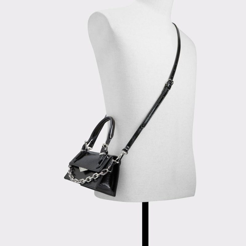 Top Handle Bags Dhelliax Open Black Women's Top Handle Bags Women Aldo Open Black - 4