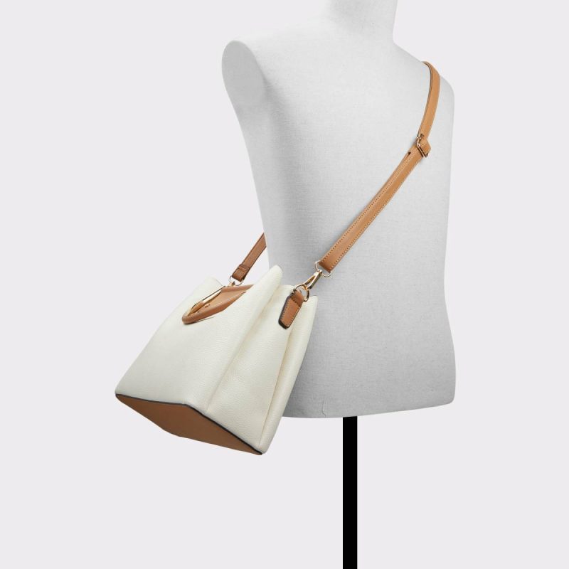 Tote & Satchel Bags Sloanaax Beige Overflow Women's Tote & Satchel Bags Women Aldo Beige Overflow - 5