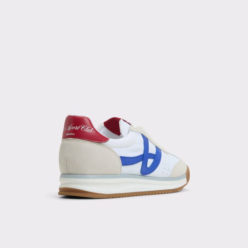 White/Blue Aldo Sneakers Stepcount White/Blue Women's Low Top Sneakers Women - 2