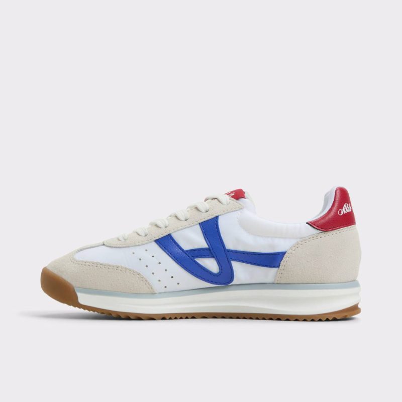White/Blue Aldo Sneakers Stepcount White/Blue Women's Low Top Sneakers Women - 3