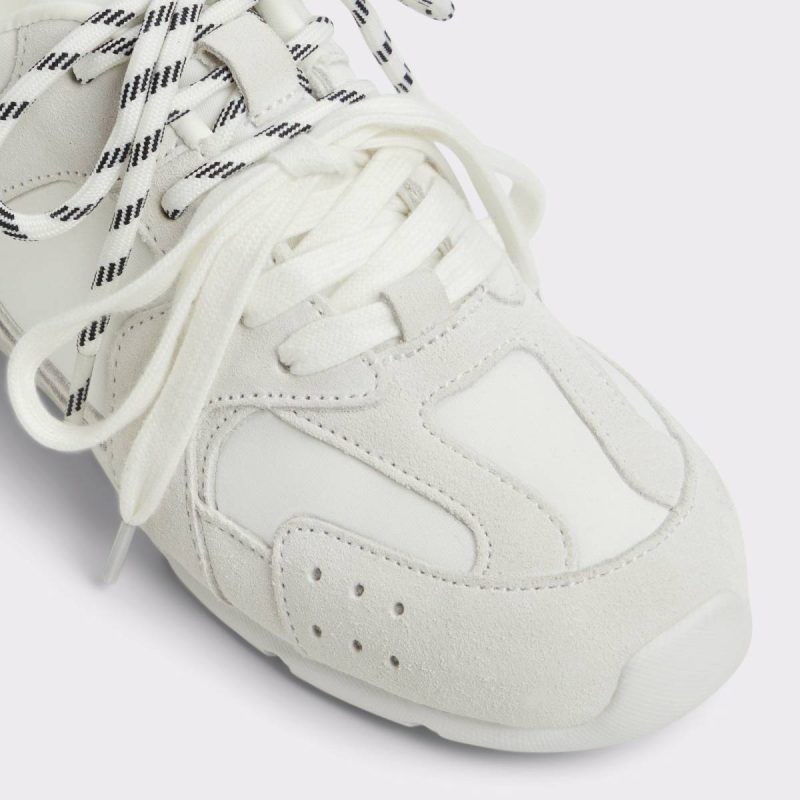 White/Bone Adrelia White/Bone Women's Low Top Sneakers Sneakers Aldo Women - 5