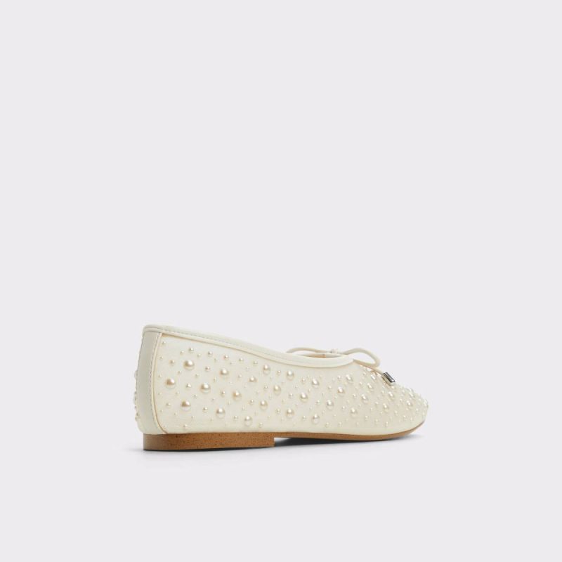 White/Bone Aldo Joselie White/Bone Women's Ballet Flats Women Ballet Flats - 2