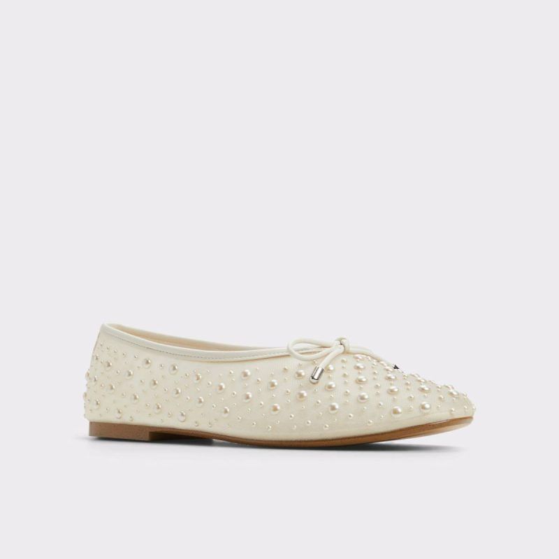 White/Bone Aldo Joselie White/Bone Women's Ballet Flats Women Ballet Flats - 4
