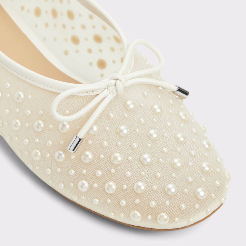 White/Bone Aldo Joselie White/Bone Women's Ballet Flats Women Ballet Flats - 5