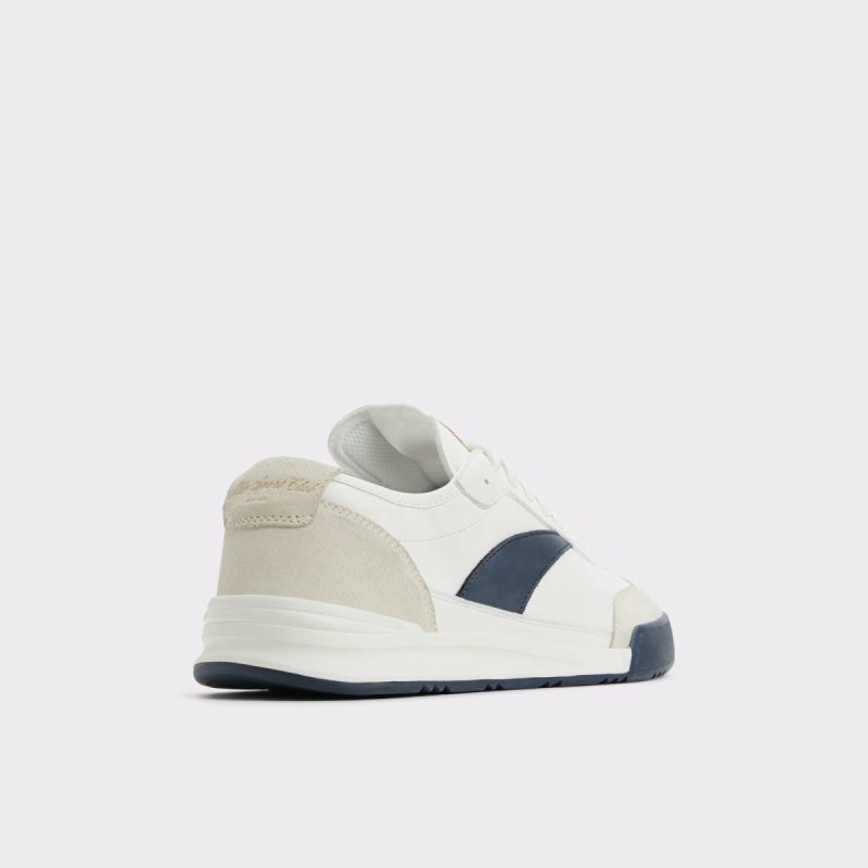 White/Navy Aldo Sneakers Clubmtl White/Navy Men's Low Top Men - 2