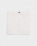 White Pants Men Zaine Short In Stretch Cotton Theory - 5