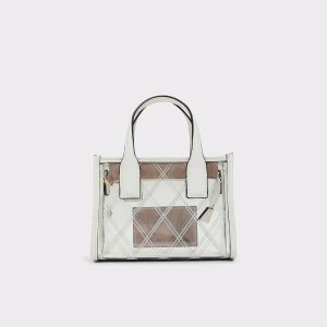 White Top Handle Bags Women Aldo Tpuminiix White Women's Top Handle Bags - 1
