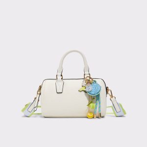 White Women Aldo Top Handle Bags Adilynx White Women's Mini Bags - 1