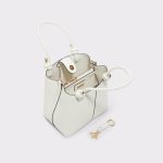 Women Aldo Evielily White Women's Shoulder Bags White Shoulder Bags - 3