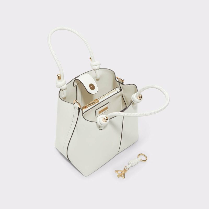 Women Aldo Evielily White Women's Shoulder Bags White Shoulder Bags - 3