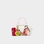 Women Aldo Fareldenx White Women's Mini Bags Top Handle Bags White - 1
