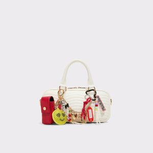 Women Aldo Fareldenx White Women's Mini Bags Top Handle Bags White - 1