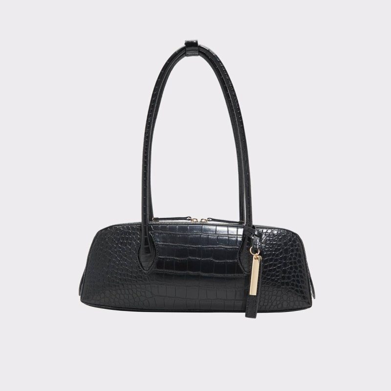 Women Aldo Ilianax Black Women's Shoulder Bags Black Shoulder Bags - 1