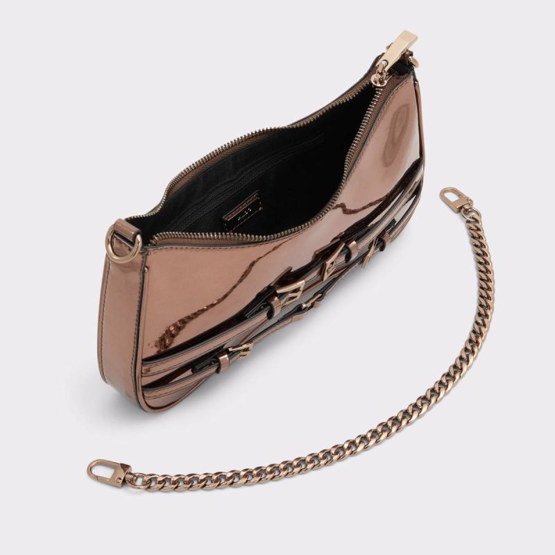 Women Aldo Jaymeex Bronze Women's Shoulder Bags Bronze Shoulder Bags - 3