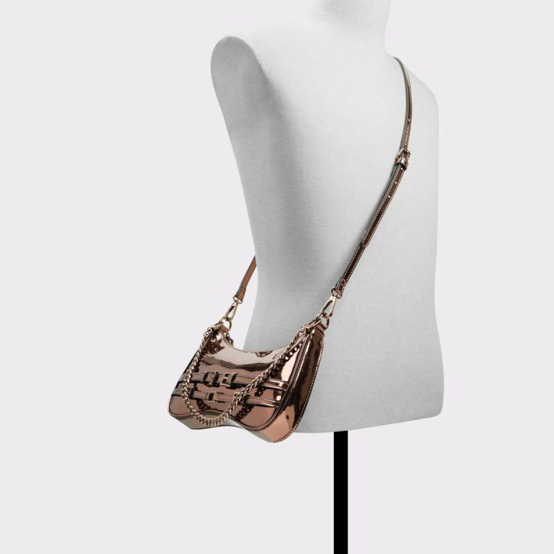 Women Aldo Jaymeex Bronze Women's Shoulder Bags Bronze Shoulder Bags - 4