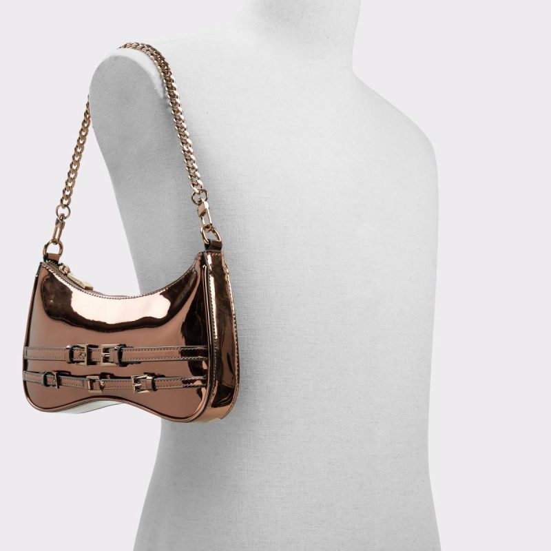 Women Aldo Jaymeex Bronze Women's Shoulder Bags Bronze Shoulder Bags - 5