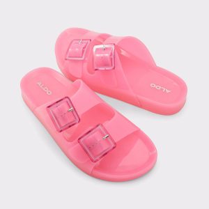 Women Aldo Sandals Lendon Bright Pink Women's Jelly Sandals & Flip Flops Bright Pink - 1