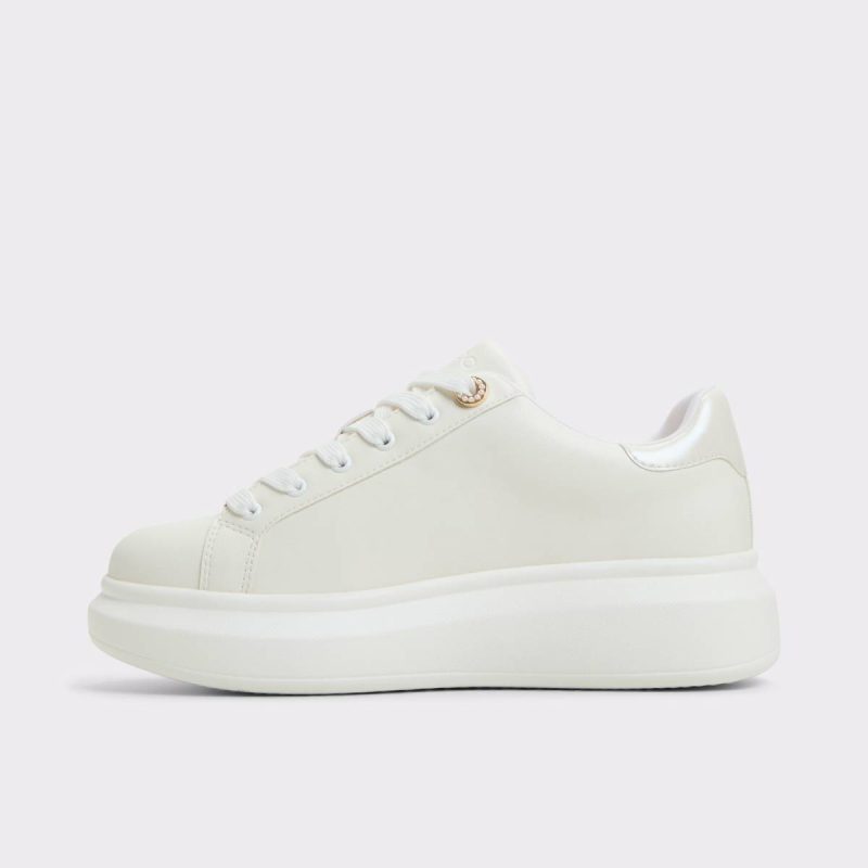 Women Aldo Sneakers White/Multi Seafoam White/Multi Women's Platform And Wedge Sneakers - 3
