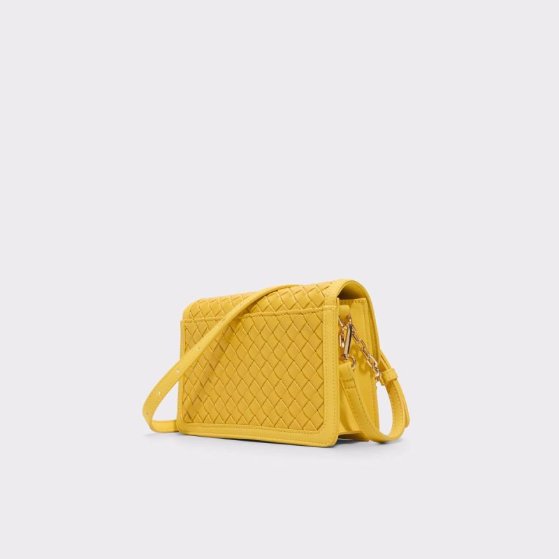 Women Aldo Soleilax Bright Yellow Women's Top Handle Bags Bright Yellow Top Handle Bags - 2