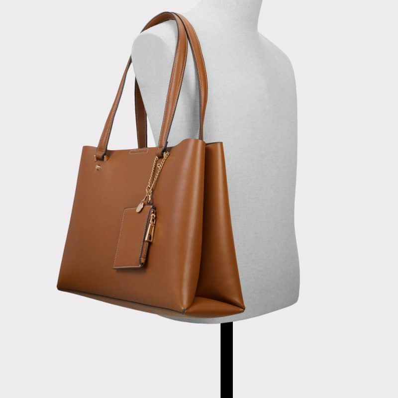 Women Aldo Tote & Satchel Bags Cognac Korerrx Cognac Women's Tote & Satchel Bags - 4