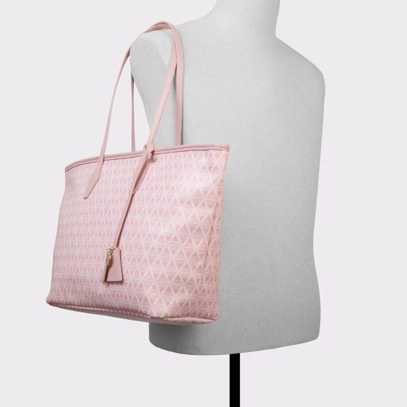 Women Aldo Tote & Satchel Bags Ralia Pink Women's Tote & Satchel Bags Pink - 4